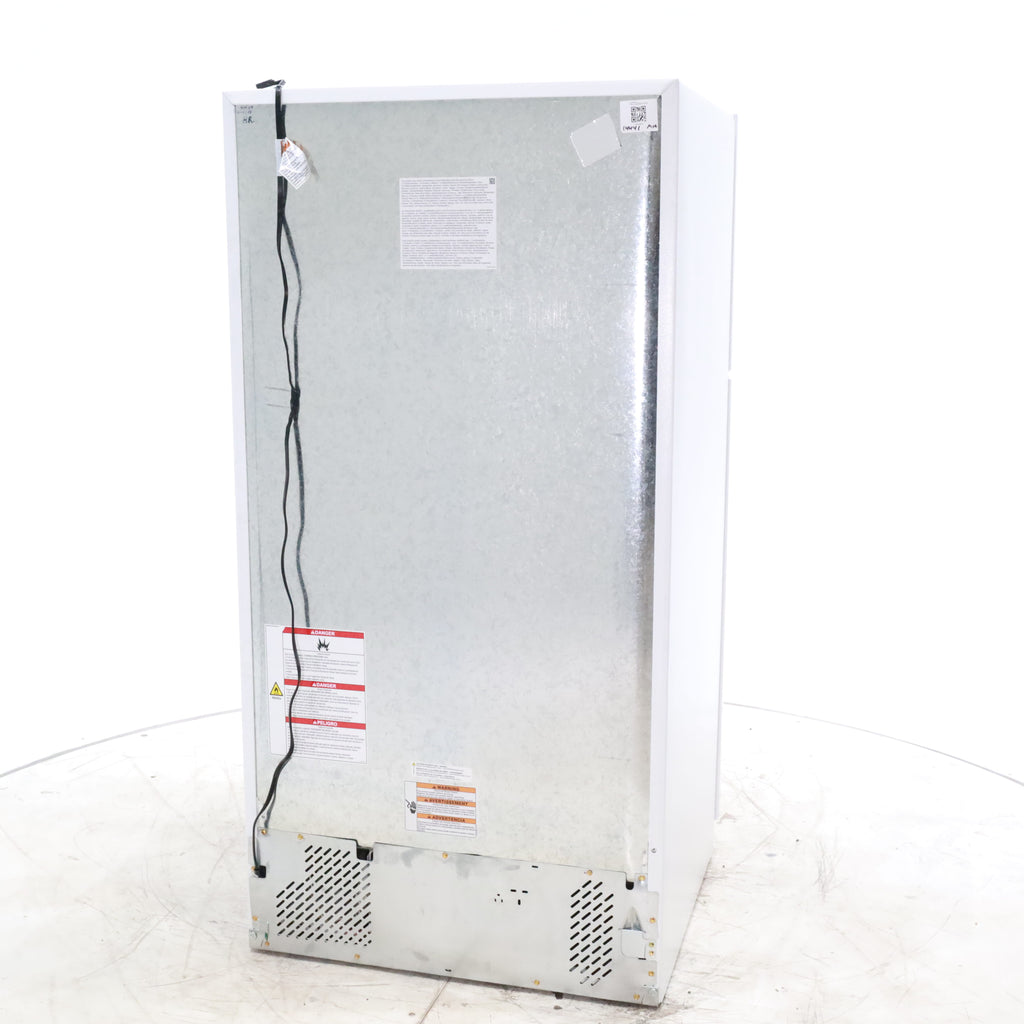 Pictures of 33" Wide Whirlpool Top Freezer 20.5 cu ft Refrigerator with Ice Maker and Frameless Glass Shelves and Flexi-Slide Bin - Scratch & Dent - Minor - Neu Appliance Outlet - Discount Appliance Outlet in Austin, Tx