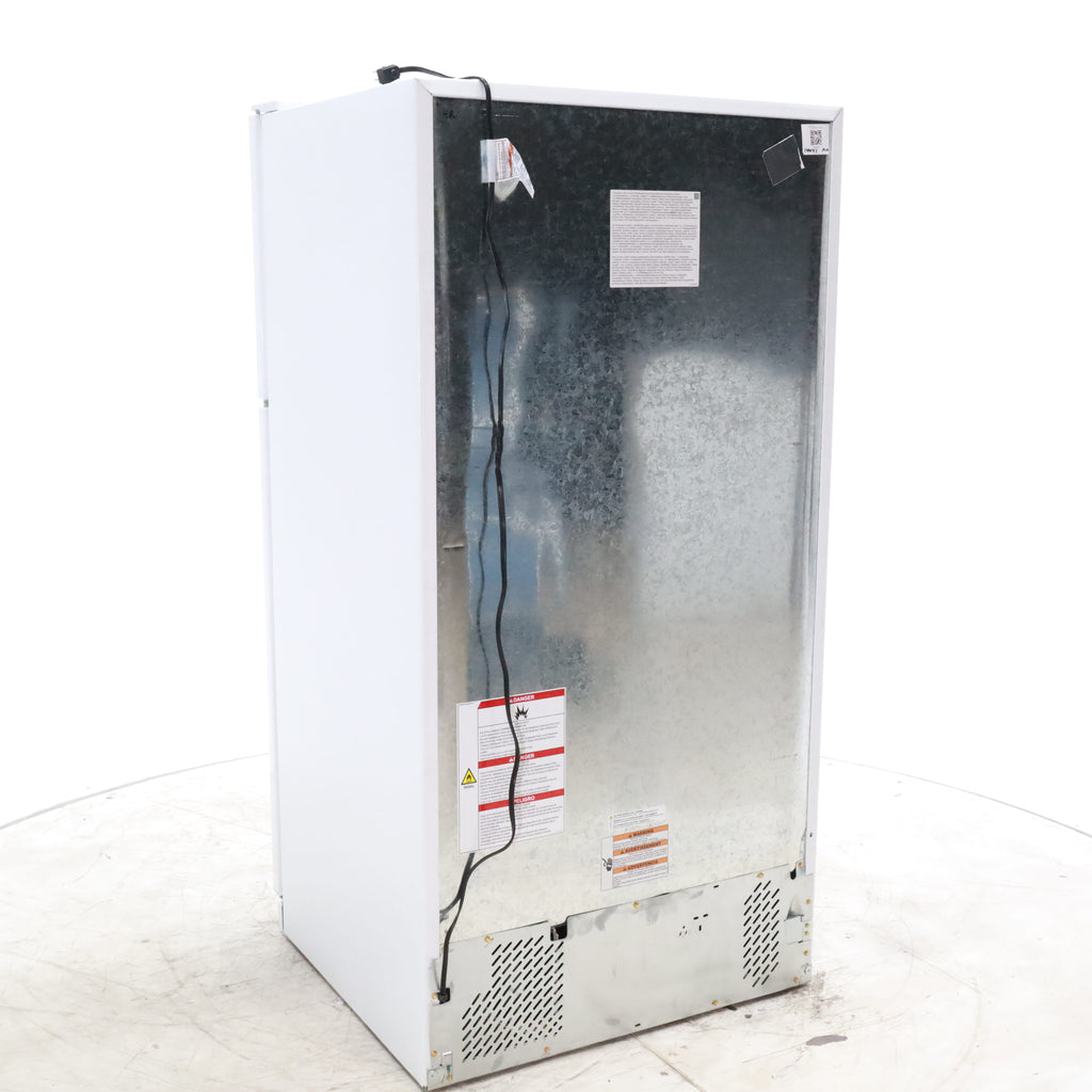 Pictures of 33" Wide Whirlpool Top Freezer 20.5 cu ft Refrigerator with Ice Maker and Frameless Glass Shelves and Flexi-Slide Bin - Scratch & Dent - Minor - Neu Appliance Outlet - Discount Appliance Outlet in Austin, Tx