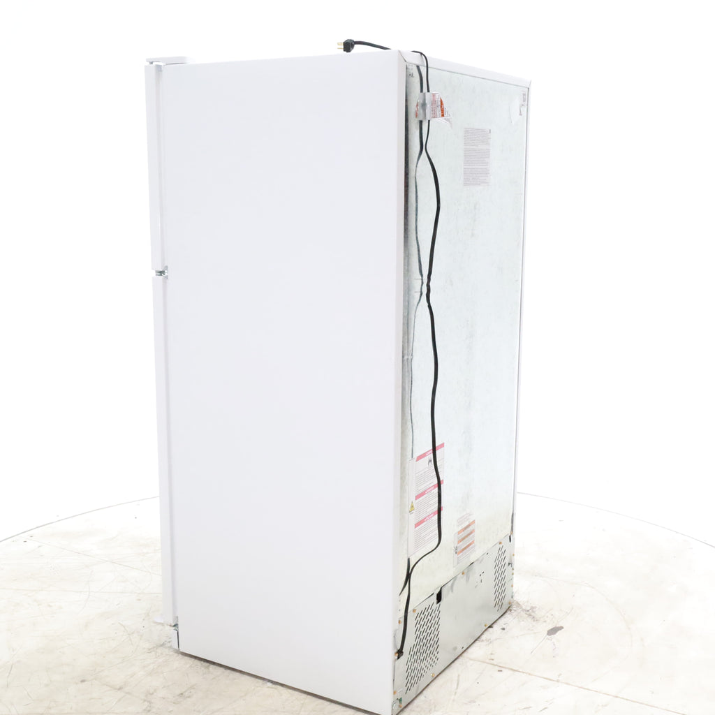 Pictures of 33" Wide Whirlpool Top Freezer 20.5 cu ft Refrigerator with Ice Maker and Frameless Glass Shelves and Flexi-Slide Bin - Scratch & Dent - Minor - Neu Appliance Outlet - Discount Appliance Outlet in Austin, Tx