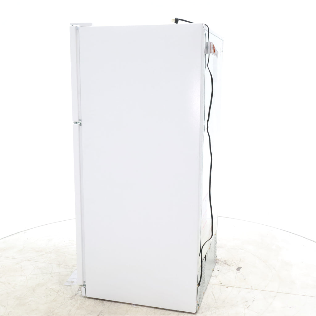 Pictures of 33" Wide Whirlpool Top Freezer 20.5 cu ft Refrigerator with Ice Maker and Frameless Glass Shelves and Flexi-Slide Bin - Scratch & Dent - Minor - Neu Appliance Outlet - Discount Appliance Outlet in Austin, Tx