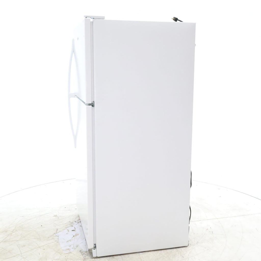 Pictures of 33" Wide Whirlpool Top Freezer 20.5 cu ft Refrigerator with Ice Maker and Frameless Glass Shelves and Flexi-Slide Bin - Scratch & Dent - Minor - Neu Appliance Outlet - Discount Appliance Outlet in Austin, Tx