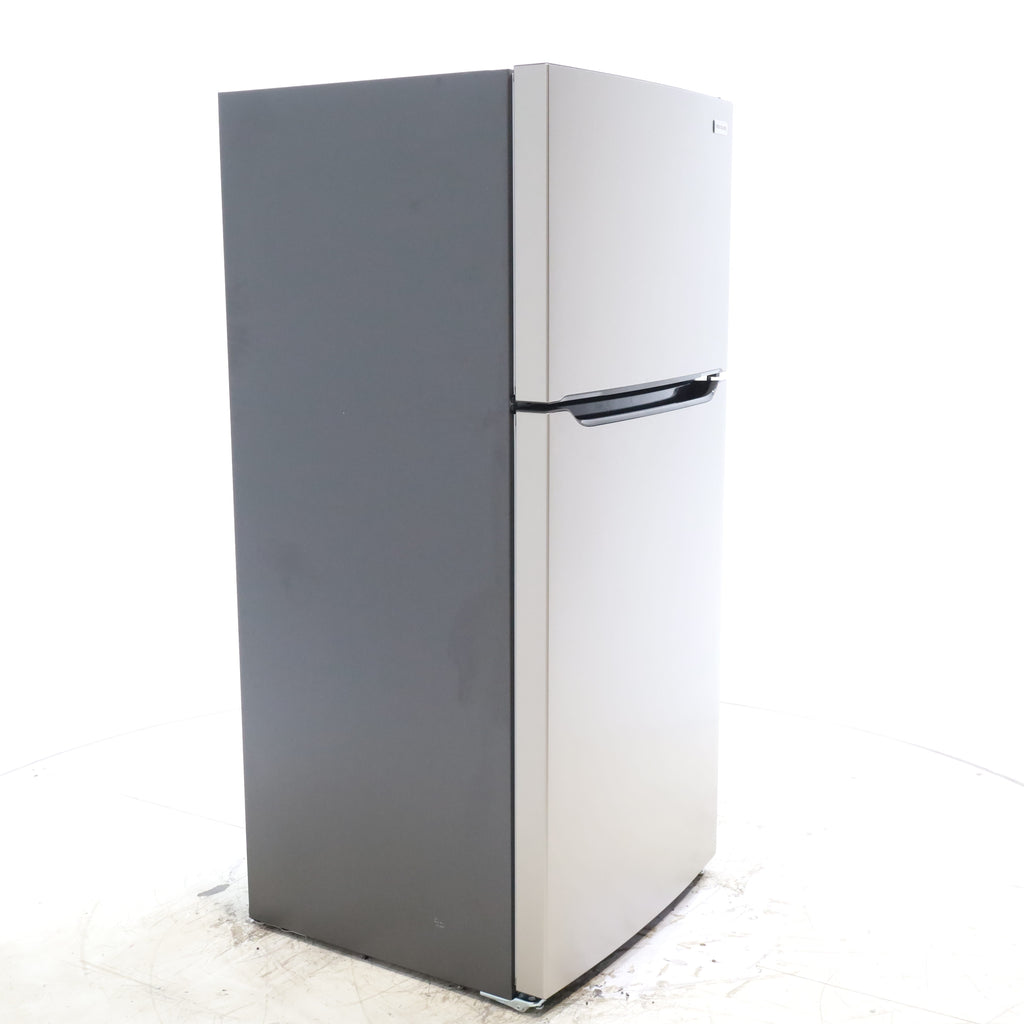 Pictures of 30" Wide Easy Care Stainless Steel Frigidaire 18.3 cu. ft. Top Freezer Bottom Refrigerator with EvenTemp Cooling System - Scratch and Dent - Moderate - Neu Appliance Outlet - Discount Appliance Outlet in Austin, Tx