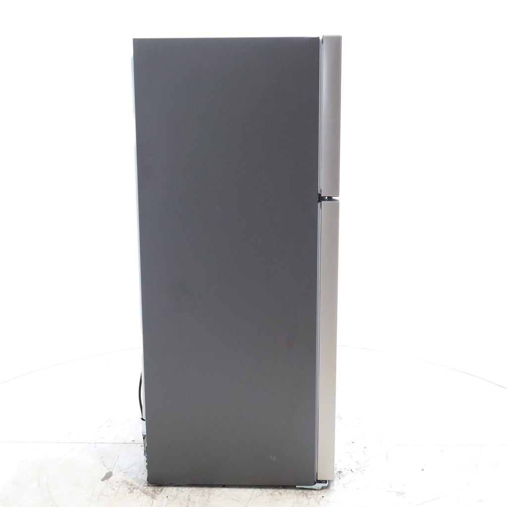 Pictures of 30" Wide Easy Care Stainless Steel Frigidaire 18.3 cu. ft. Top Freezer Bottom Refrigerator with EvenTemp Cooling System - Scratch and Dent - Moderate - Neu Appliance Outlet - Discount Appliance Outlet in Austin, Tx