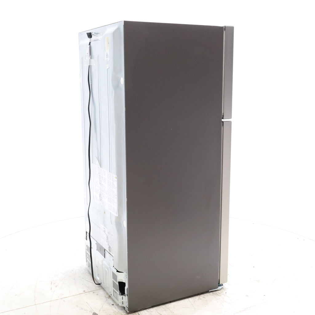 Pictures of 30" Wide Easy Care Stainless Steel Frigidaire 18.3 cu. ft. Top Freezer Bottom Refrigerator with EvenTemp Cooling System - Scratch and Dent - Moderate - Neu Appliance Outlet - Discount Appliance Outlet in Austin, Tx