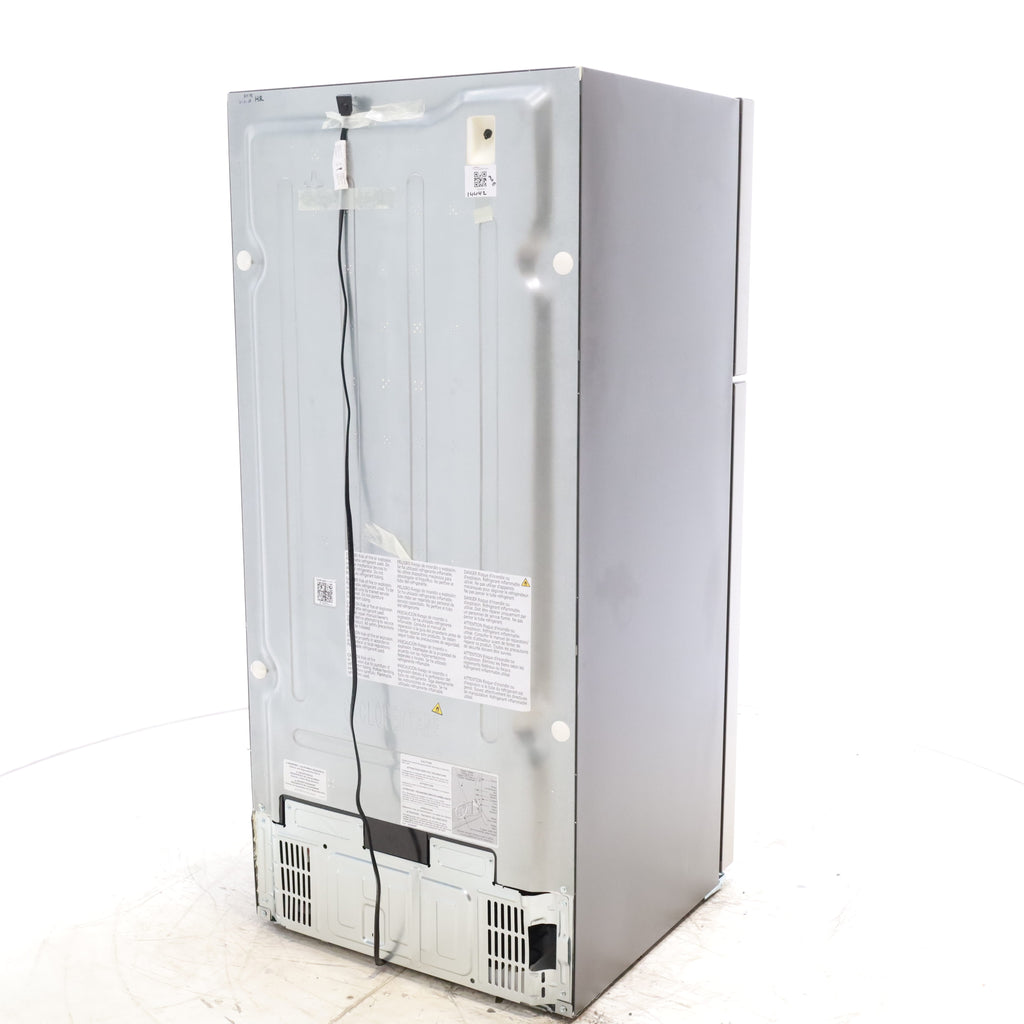 Pictures of 30" Wide Easy Care Stainless Steel Frigidaire 18.3 cu. ft. Top Freezer Bottom Refrigerator with EvenTemp Cooling System - Scratch and Dent - Moderate - Neu Appliance Outlet - Discount Appliance Outlet in Austin, Tx