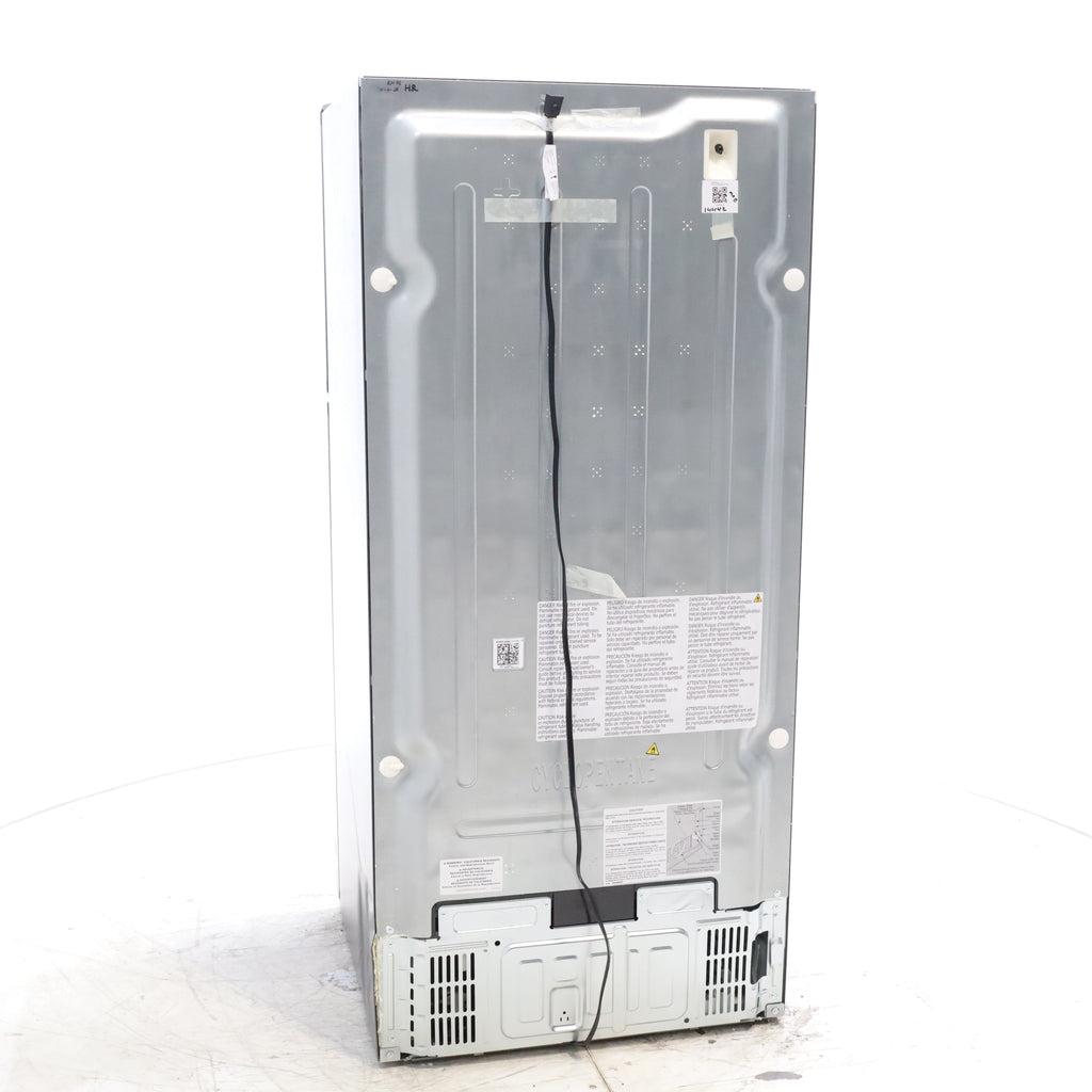 Pictures of 30" Wide Easy Care Stainless Steel Frigidaire 18.3 cu. ft. Top Freezer Bottom Refrigerator with EvenTemp Cooling System - Scratch and Dent - Moderate - Neu Appliance Outlet - Discount Appliance Outlet in Austin, Tx