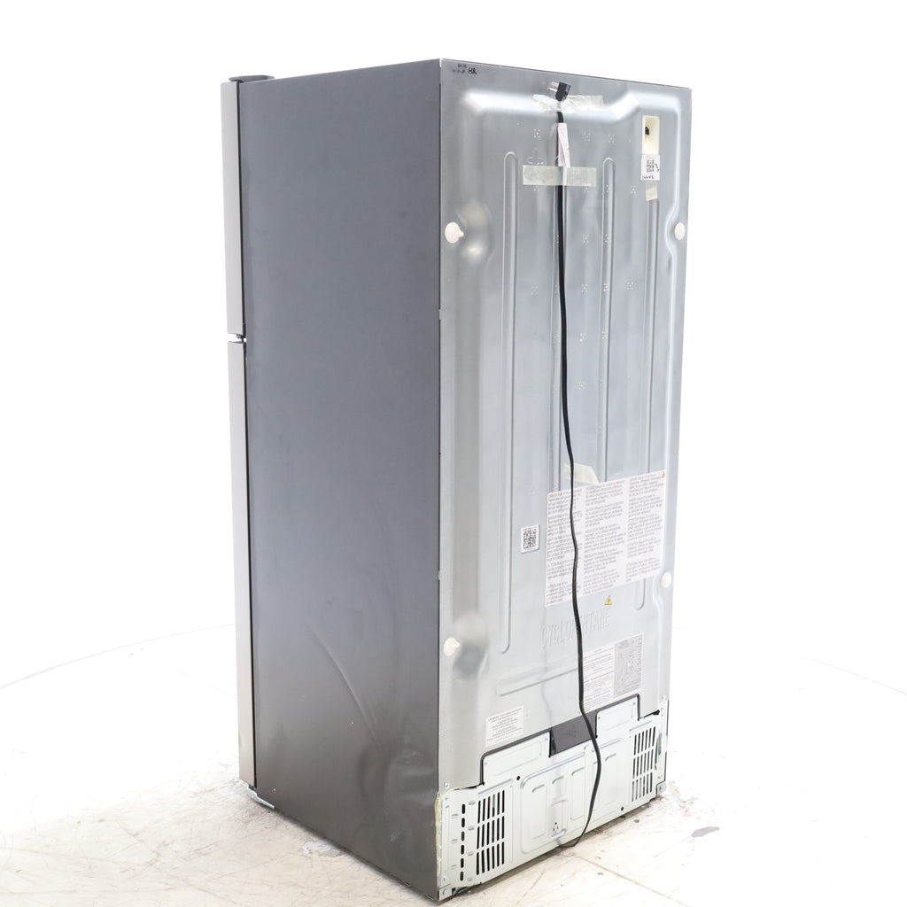 Pictures of 30" Wide Easy Care Stainless Steel Frigidaire 18.3 cu. ft. Top Freezer Bottom Refrigerator with EvenTemp Cooling System - Scratch and Dent - Moderate - Neu Appliance Outlet - Discount Appliance Outlet in Austin, Tx