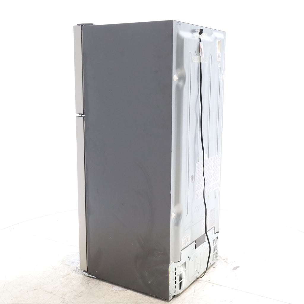 Pictures of 30" Wide Easy Care Stainless Steel Frigidaire 18.3 cu. ft. Top Freezer Bottom Refrigerator with EvenTemp Cooling System - Scratch and Dent - Moderate - Neu Appliance Outlet - Discount Appliance Outlet in Austin, Tx