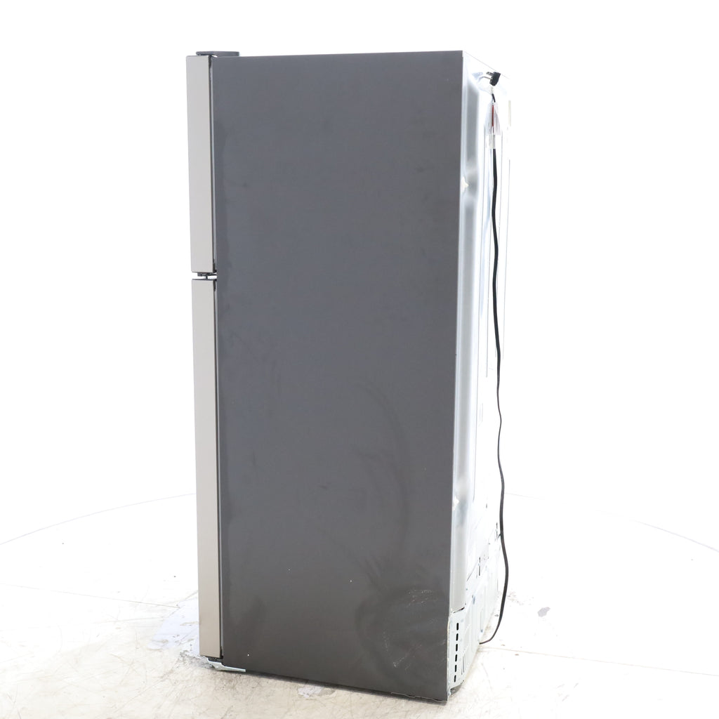 Pictures of 30" Wide Easy Care Stainless Steel Frigidaire 18.3 cu. ft. Top Freezer Bottom Refrigerator with EvenTemp Cooling System - Scratch and Dent - Moderate - Neu Appliance Outlet - Discount Appliance Outlet in Austin, Tx