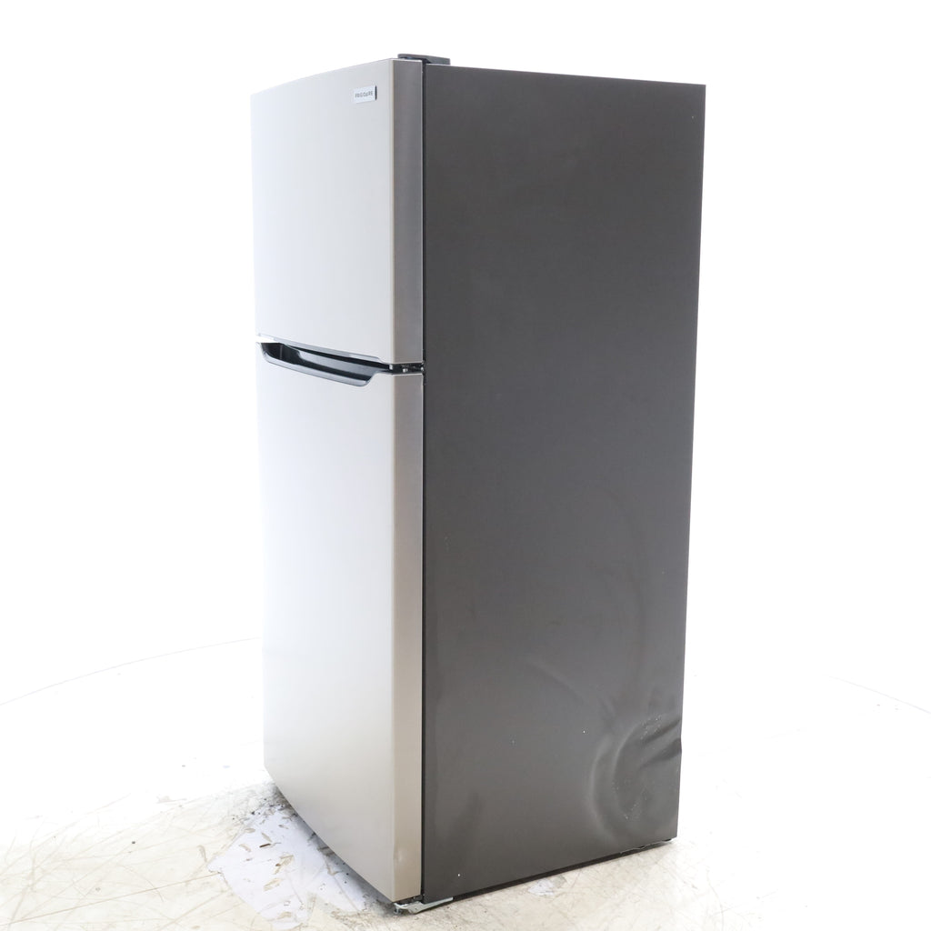 Pictures of 30" Wide Easy Care Stainless Steel Frigidaire 18.3 cu. ft. Top Freezer Bottom Refrigerator with EvenTemp Cooling System - Scratch and Dent - Moderate - Neu Appliance Outlet - Discount Appliance Outlet in Austin, Tx