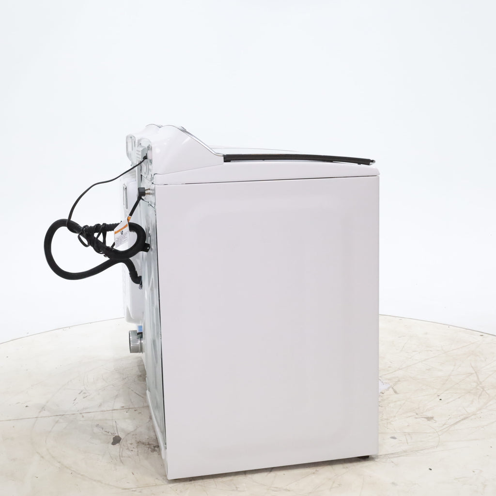 Pictures of Maytag ENERGY STAR 5.2 cu. ft. Top Load Agitator Washing Machine with Extra Power Button and ENERGY STAR Maytag Smart Capable 7.4 cu. ft. Electric Steam Dryer with Extra Power Button - Open Box - Neu Appliance Outlet - Discount Appliance Outlet in Austin, Tx