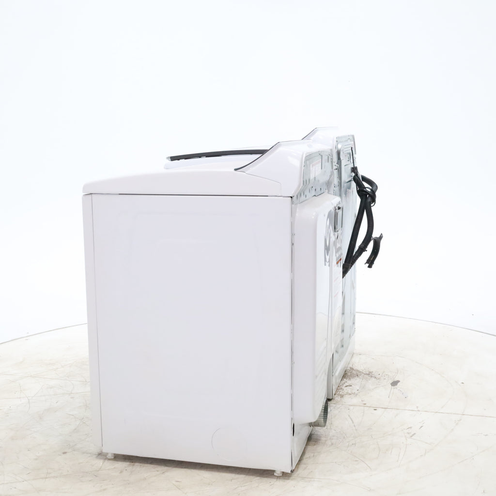 Pictures of ENERGY STAR Whirlpool 5.2 - 5.3 cu. ft. Smart Top Load Washing Machine with 2 in 1 Removable Agitator and Whirlpool 7.4 cu. ft. Electric Dryer with AccuDry Sensor and Wrinkle Shield  - Scratch & Dent - Minor - Neu Appliance Outlet - Discount Appliance Outlet in Austin, Tx