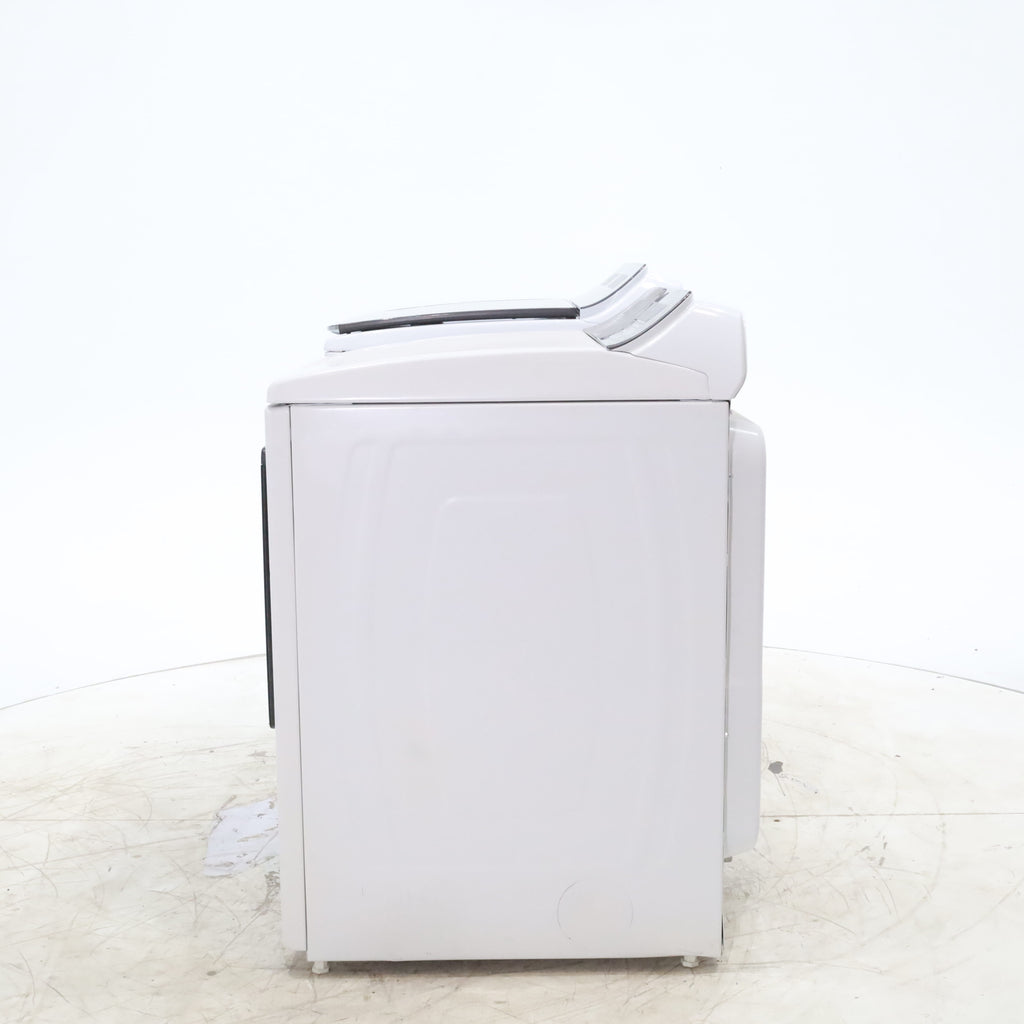 Pictures of ENERGY STAR Whirlpool 5.2 - 5.3 cu. ft. Smart Top Load Washing Machine with 2 in 1 Removable Agitator and Whirlpool 7.4 cu. ft. Electric Dryer with AccuDry Sensor and Wrinkle Shield  - Scratch & Dent - Minor - Neu Appliance Outlet - Discount Appliance Outlet in Austin, Tx