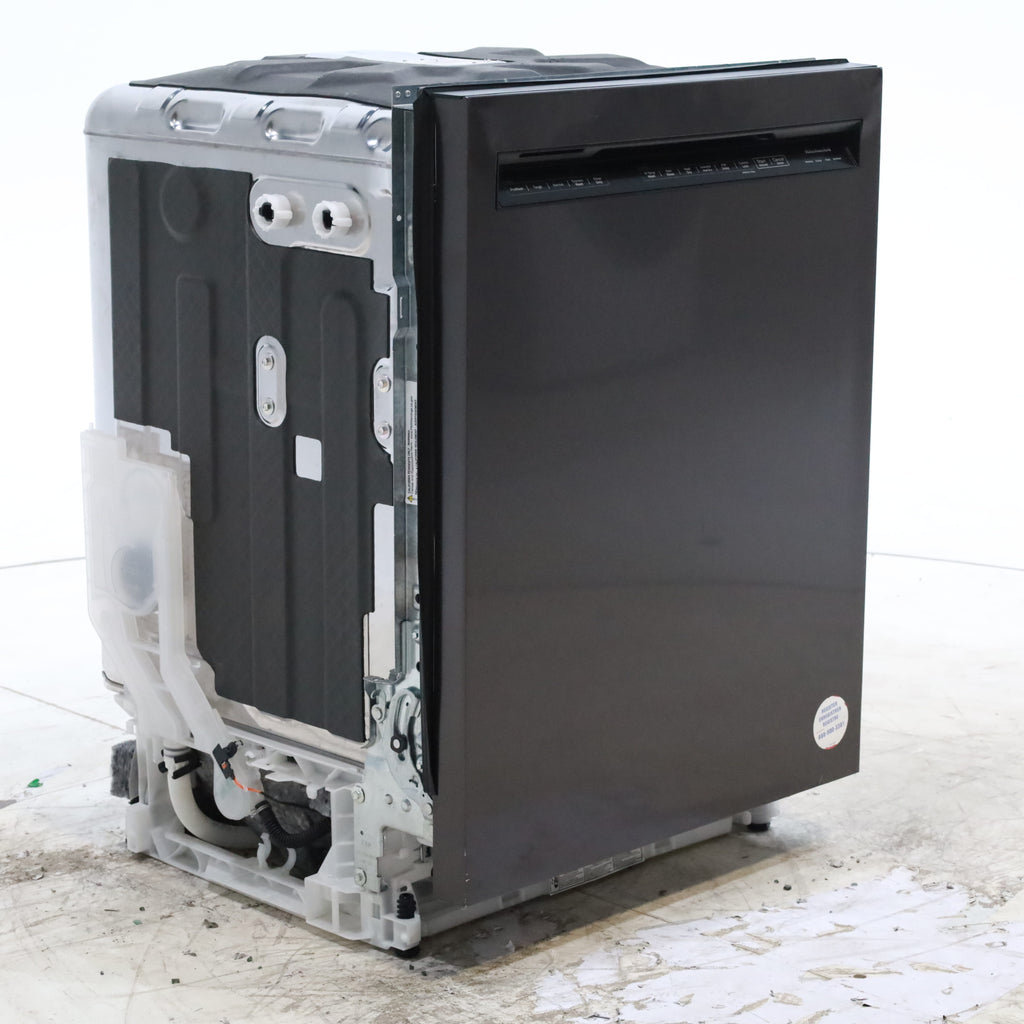 Pictures of 24 in. KitchenAid PrintShield ENERGY STAR Black Stainless Steel with PrintShield™ Finish Built-In Front Control Tall Tub 39 dBA Dishwasher with Stainless Steel Tub - Scratch & Dent - Minor - Neu Appliance Outlet - Discount Appliance Outlet in Austin, Tx