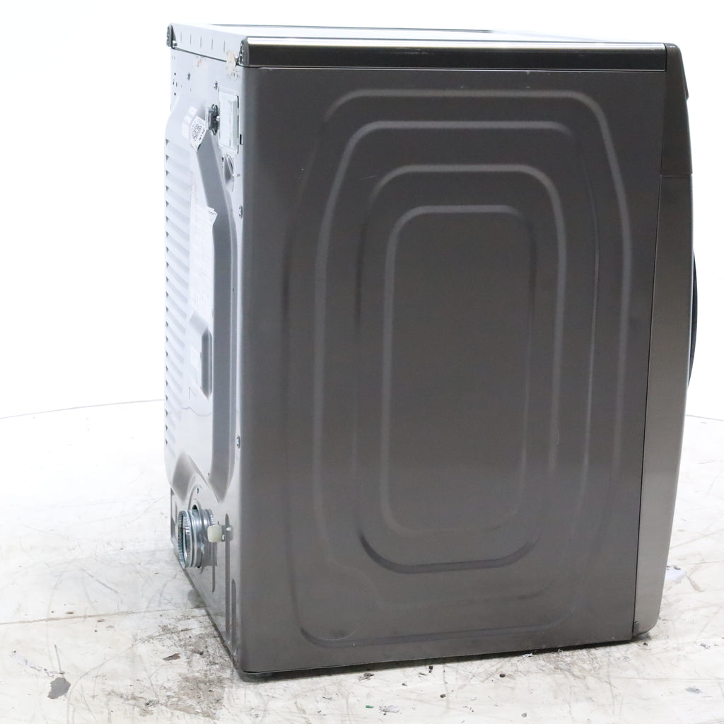 Pictures of Platinum Samsung 7.5 cu. ft. Front Load Electric Dryer with Steam- Scratch & Dent - Minor - Neu Appliance Outlet - Discount Appliance Outlet in Austin, Tx