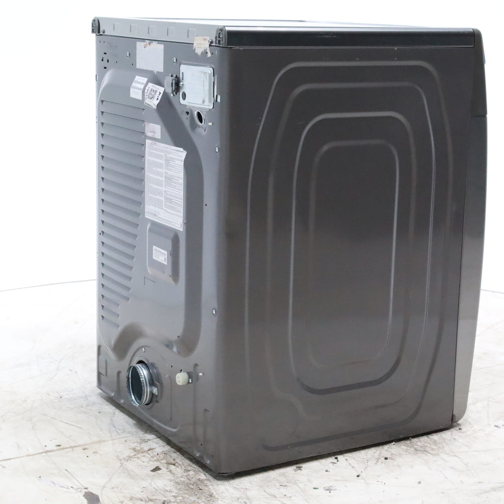 Pictures of Platinum Samsung 7.5 cu. ft. Front Load Electric Dryer with Steam- Scratch & Dent - Minor - Neu Appliance Outlet - Discount Appliance Outlet in Austin, Tx