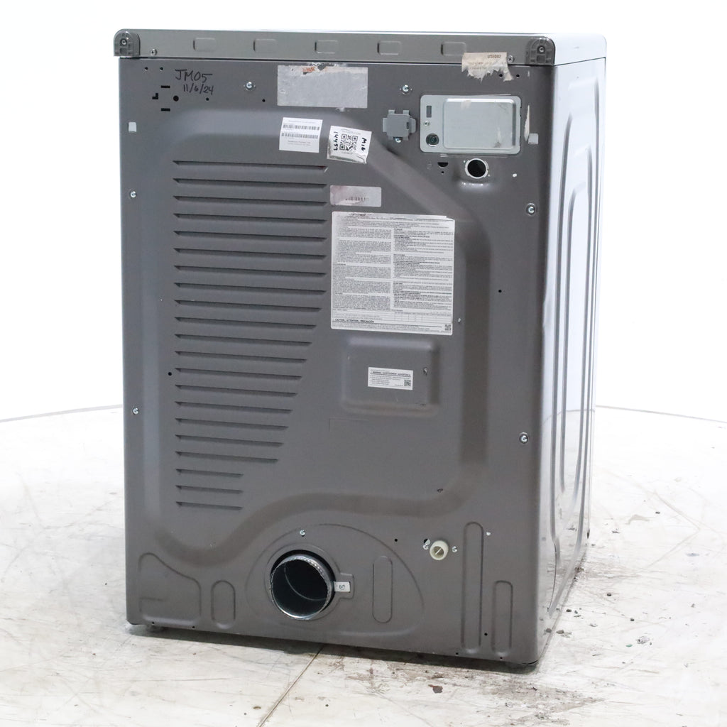 Pictures of Platinum Samsung 7.5 cu. ft. Front Load Electric Dryer with Steam- Scratch & Dent - Minor - Neu Appliance Outlet - Discount Appliance Outlet in Austin, Tx