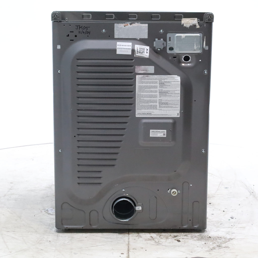 Pictures of Platinum Samsung 7.5 cu. ft. Front Load Electric Dryer with Steam- Scratch & Dent - Minor - Neu Appliance Outlet - Discount Appliance Outlet in Austin, Tx