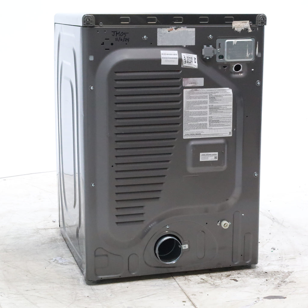 Pictures of Platinum Samsung 7.5 cu. ft. Front Load Electric Dryer with Steam- Scratch & Dent - Minor - Neu Appliance Outlet - Discount Appliance Outlet in Austin, Tx