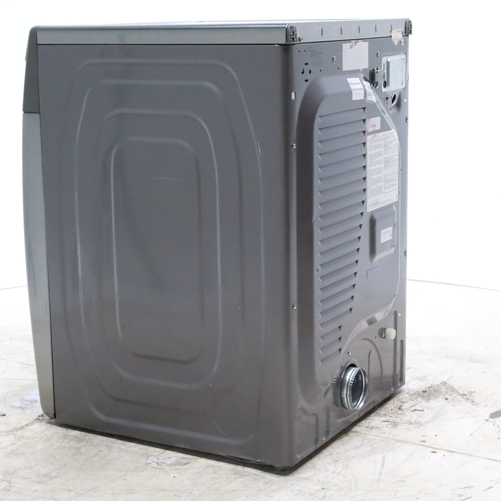 Pictures of Platinum Samsung 7.5 cu. ft. Front Load Electric Dryer with Steam- Scratch & Dent - Minor - Neu Appliance Outlet - Discount Appliance Outlet in Austin, Tx