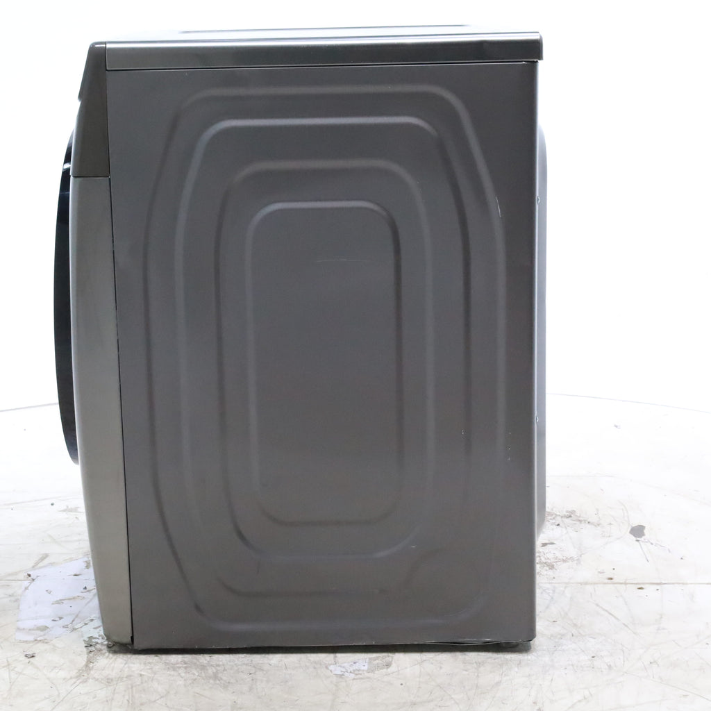 Pictures of Platinum Samsung 7.5 cu. ft. Front Load Electric Dryer with Steam- Scratch & Dent - Minor - Neu Appliance Outlet - Discount Appliance Outlet in Austin, Tx