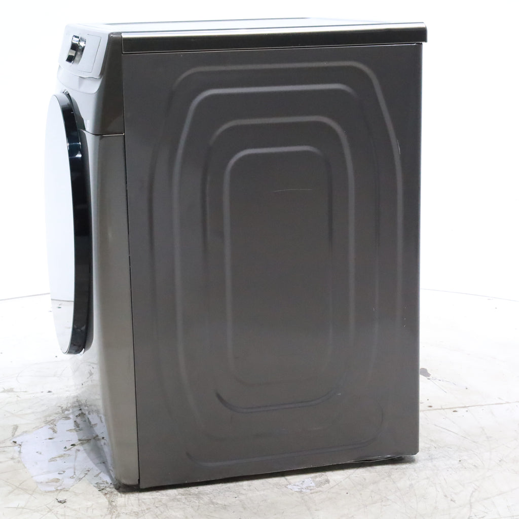 Pictures of Platinum Samsung 7.5 cu. ft. Front Load Electric Dryer with Steam- Scratch & Dent - Minor - Neu Appliance Outlet - Discount Appliance Outlet in Austin, Tx