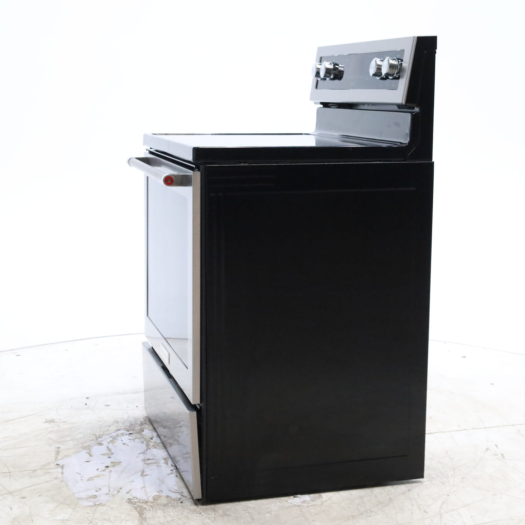 Pictures of KitchenAid 30-Inch 5 Element 6.4 Cu Ft. Capacity Electric Convection Range with PrintShield™ Finish and Even-Heat™ True Convection - Scratch & Dent - Minor - Neu Appliance Outlet - Discount Appliance Outlet in Austin, Tx