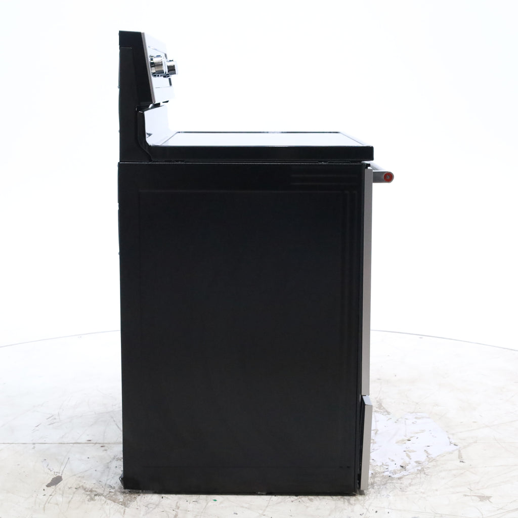 Pictures of KitchenAid 30-Inch 5 Element 6.4 Cu Ft. Capacity Electric Convection Range with PrintShield™ Finish and Even-Heat™ True Convection - Scratch & Dent - Minor - Neu Appliance Outlet - Discount Appliance Outlet in Austin, Tx