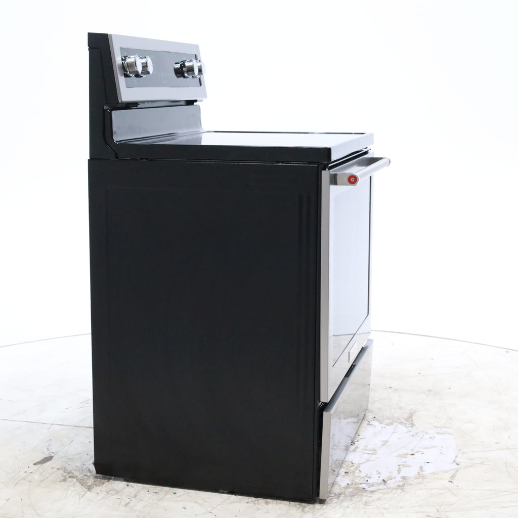 Pictures of KitchenAid 30-Inch 5 Element 6.4 Cu Ft. Capacity Electric Convection Range with PrintShield™ Finish and Even-Heat™ True Convection - Scratch & Dent - Minor - Neu Appliance Outlet - Discount Appliance Outlet in Austin, Tx