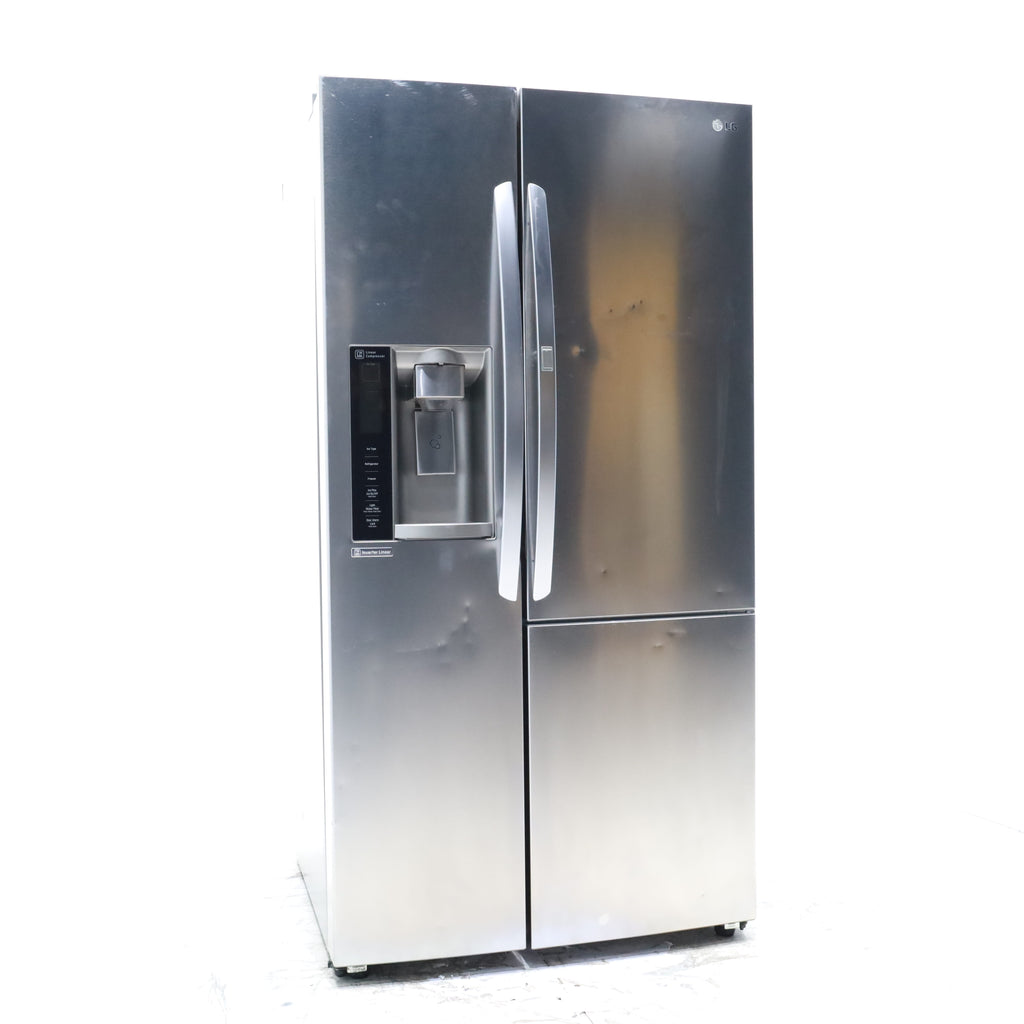 Pictures of LG Stainless Steel 26 cu. ft. Door-in-Door® Refrigerator with Door-in-Door® and SpacePlus® Ice System - Certified Refurbished - Neu Appliance Outlet - Discount Appliance Outlet in Austin, Tx