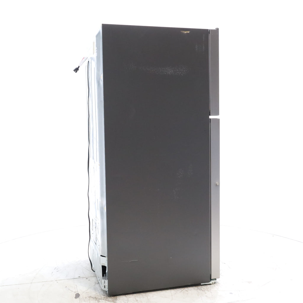 Pictures of 30"  Wide Stainless Steel Frigidaire 18.3 cu. ft. Top Freezer Refrigerator with EvenTemp Cooling System - Scratch & Dent - Moderate - Neu Appliance Outlet - Discount Appliance Outlet in Austin, Tx