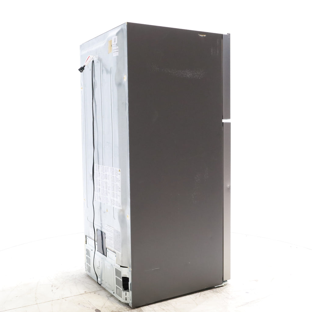 Pictures of 30"  Wide Stainless Steel Frigidaire 18.3 cu. ft. Top Freezer Refrigerator with EvenTemp Cooling System - Scratch & Dent - Moderate - Neu Appliance Outlet - Discount Appliance Outlet in Austin, Tx