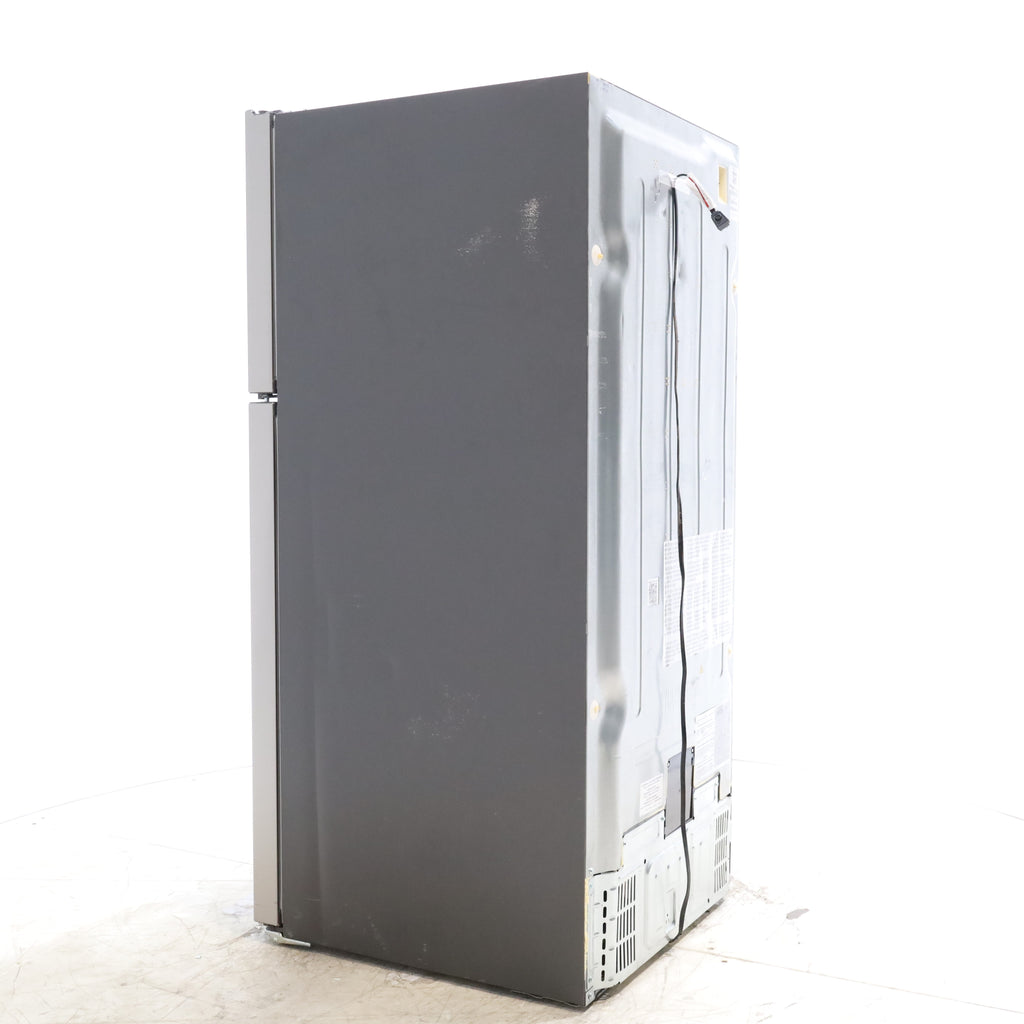 Pictures of 30"  Wide Stainless Steel Frigidaire 18.3 cu. ft. Top Freezer Refrigerator with EvenTemp Cooling System - Scratch & Dent - Moderate - Neu Appliance Outlet - Discount Appliance Outlet in Austin, Tx