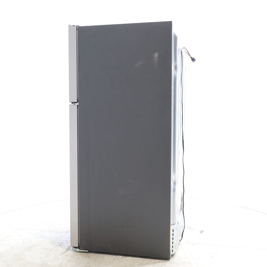 Pictures of 30"  Wide Stainless Steel Frigidaire 18.3 cu. ft. Top Freezer Refrigerator with EvenTemp Cooling System - Scratch & Dent - Moderate - Neu Appliance Outlet - Discount Appliance Outlet in Austin, Tx