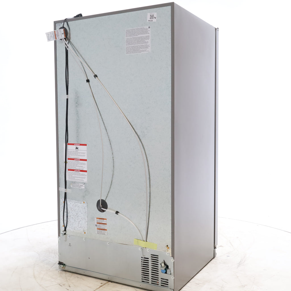 Pictures of Fingerprint-Resistant Stainless Steel Whirlpool 28.49 cu. ft. Side by Side Refrigerator with In Door Ice and Water Dispenser - Scratch & Dent - Minor - Neu Appliance Outlet - Discount Appliance Outlet in Austin, Tx