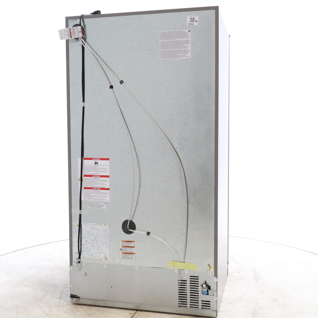 Pictures of Fingerprint-Resistant Stainless Steel Whirlpool 28.49 cu. ft. Side by Side Refrigerator with In Door Ice and Water Dispenser - Scratch & Dent - Minor - Neu Appliance Outlet - Discount Appliance Outlet in Austin, Tx