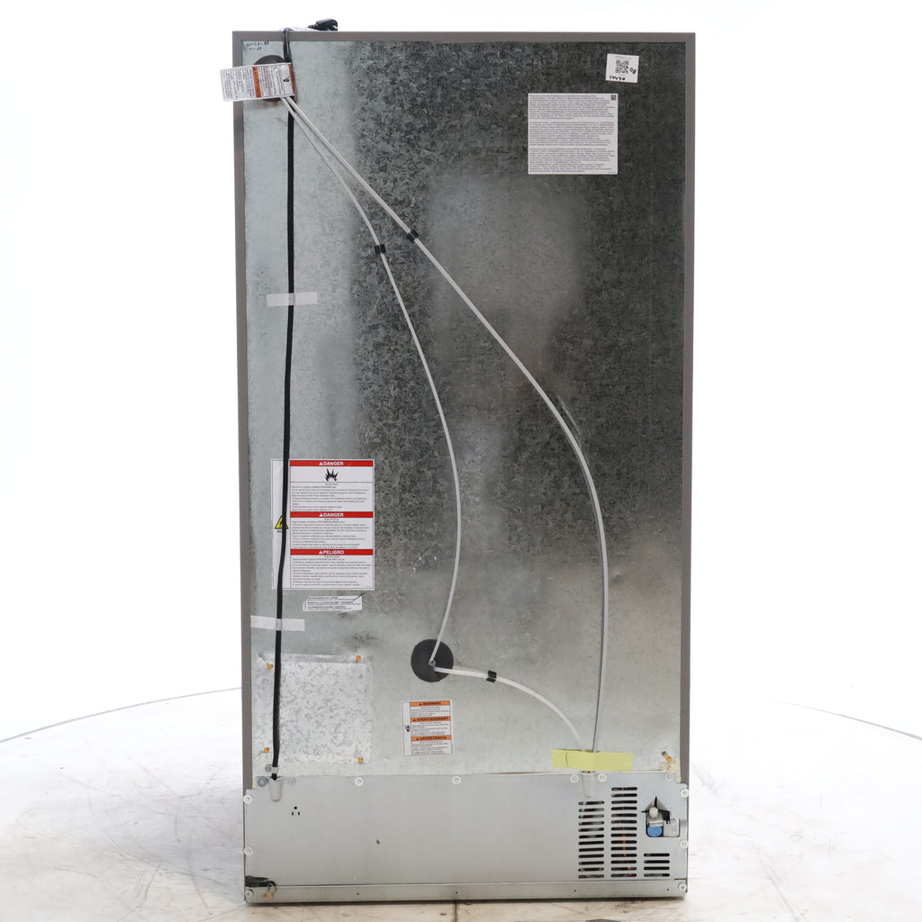 Pictures of Fingerprint-Resistant Stainless Steel Whirlpool 28.49 cu. ft. Side by Side Refrigerator with In Door Ice and Water Dispenser - Scratch & Dent - Minor - Neu Appliance Outlet - Discount Appliance Outlet in Austin, Tx