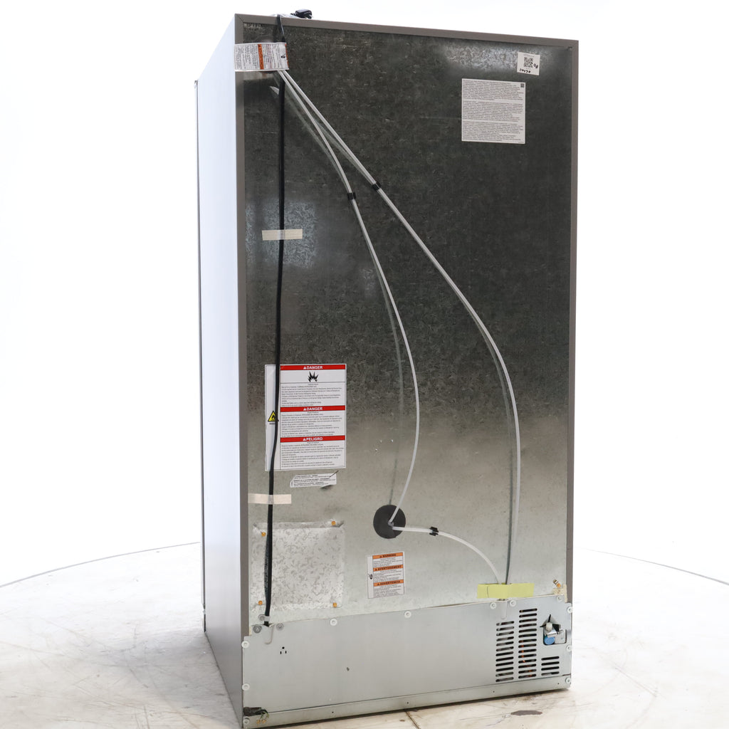 Pictures of Fingerprint-Resistant Stainless Steel Whirlpool 28.49 cu. ft. Side by Side Refrigerator with In Door Ice and Water Dispenser - Scratch & Dent - Minor - Neu Appliance Outlet - Discount Appliance Outlet in Austin, Tx