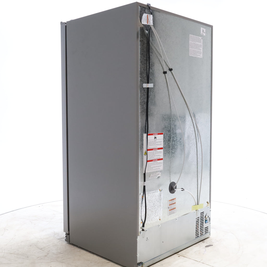 Pictures of Fingerprint-Resistant Stainless Steel Whirlpool 28.49 cu. ft. Side by Side Refrigerator with In Door Ice and Water Dispenser - Scratch & Dent - Minor - Neu Appliance Outlet - Discount Appliance Outlet in Austin, Tx