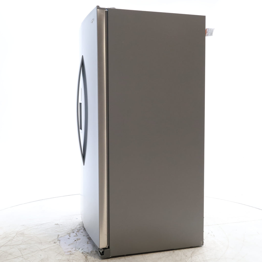 Pictures of Fingerprint-Resistant Stainless Steel Whirlpool 28.49 cu. ft. Side by Side Refrigerator with In Door Ice and Water Dispenser - Scratch & Dent - Minor - Neu Appliance Outlet - Discount Appliance Outlet in Austin, Tx