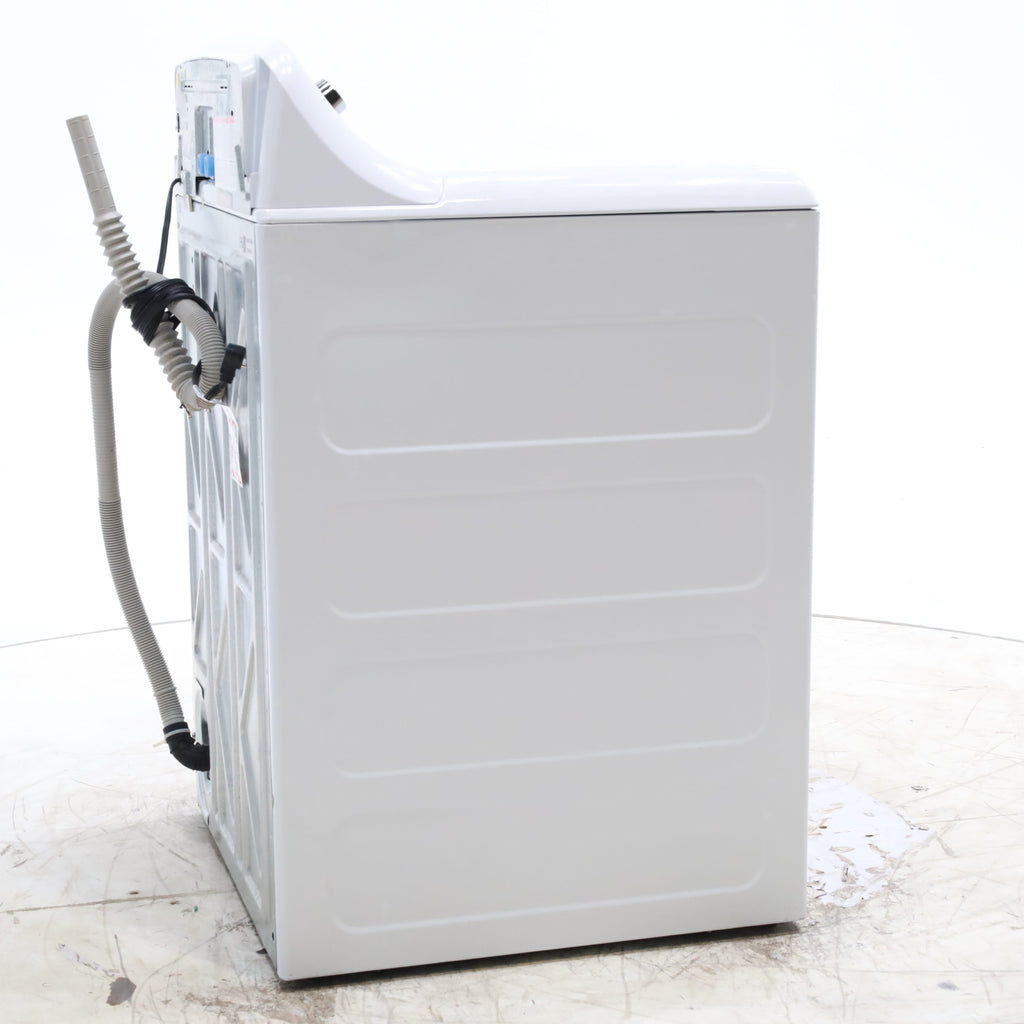 Pictures of GE 4.5 cu. ft. Capacity Washer with Stainless Steel Basket, Cold Plus and Wash Boost - Scratch & Dent - Minor - Neu Appliance Outlet - Discount Appliance Outlet in Austin, Tx