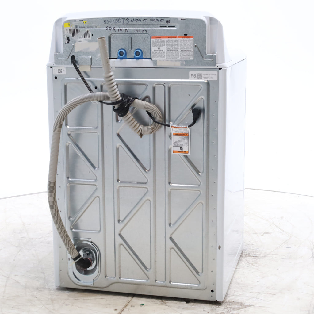 Pictures of GE 4.5 cu. ft. Capacity Washer with Stainless Steel Basket, Cold Plus and Wash Boost - Scratch & Dent - Minor - Neu Appliance Outlet - Discount Appliance Outlet in Austin, Tx