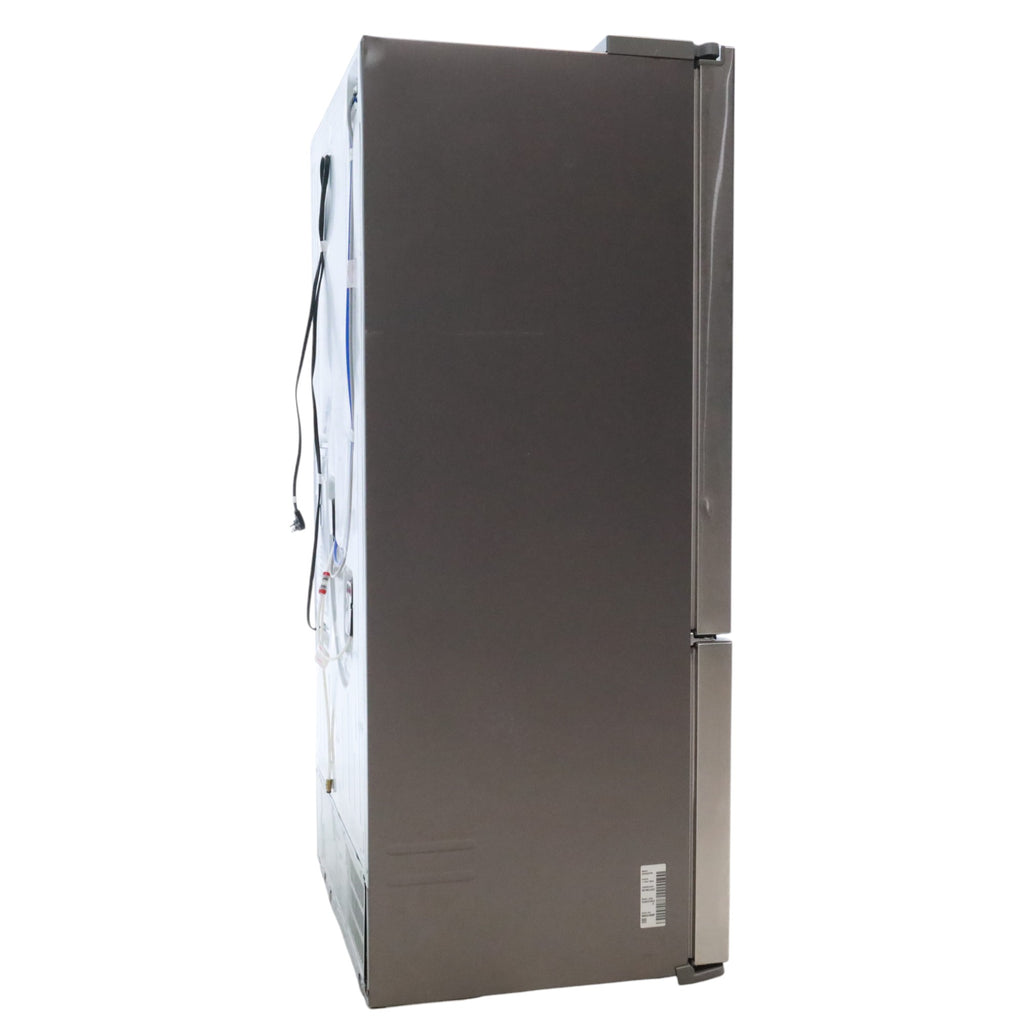 Pictures of Counter Depth Stainless Steel ENERGY STAR Samsung 22.5 cu. ft. 3 Door French Door Refrigerator with Dual Ice Maker - Certified Refurbished - Neu Appliance Outlet - Discount Appliance Outlet in Austin, Tx