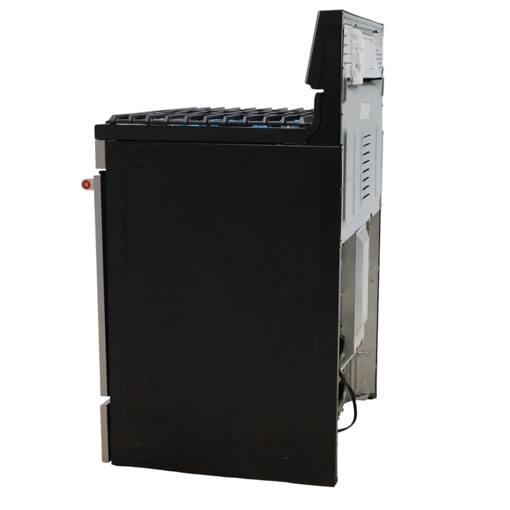 Pictures of Stainless Steel with Printshield Finish KitchenAid 30-in 5 Burners 5.8-cu ft Self-cleaning Convection Oven Freestanding Natural Gas Range - Open Box - Neu Appliance Outlet - Discount Appliance Outlet in Austin, Tx