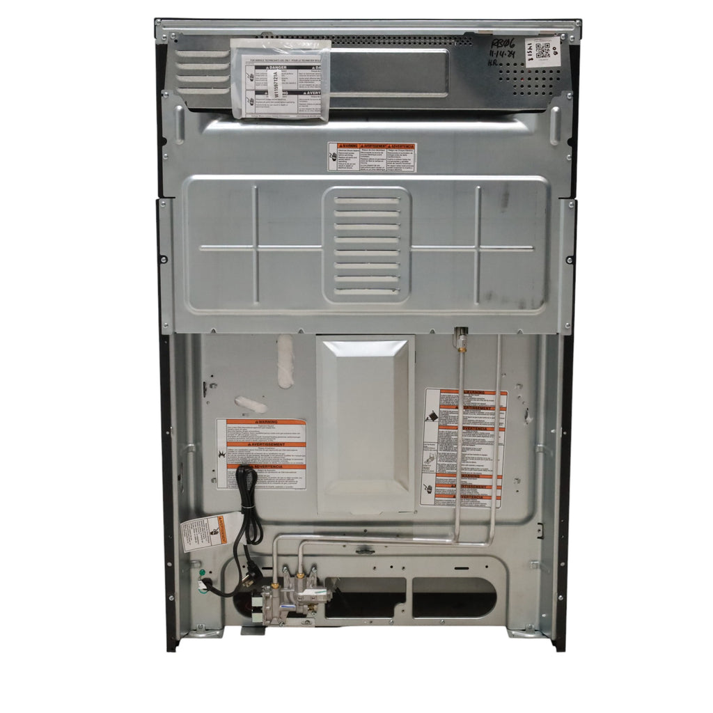 Pictures of Stainless Steel with Printshield Finish KitchenAid 30-in 5 Burners 5.8-cu ft Self-cleaning Convection Oven Freestanding Natural Gas Range - Open Box - Neu Appliance Outlet - Discount Appliance Outlet in Austin, Tx