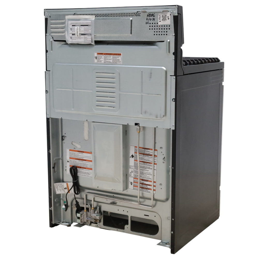 Stainless Steel with Printshield Finish KitchenAid 30-in 5 Burners 5.8-cu ft Self-cleaning Convection Oven Freestanding Natural Gas Range - Open Box