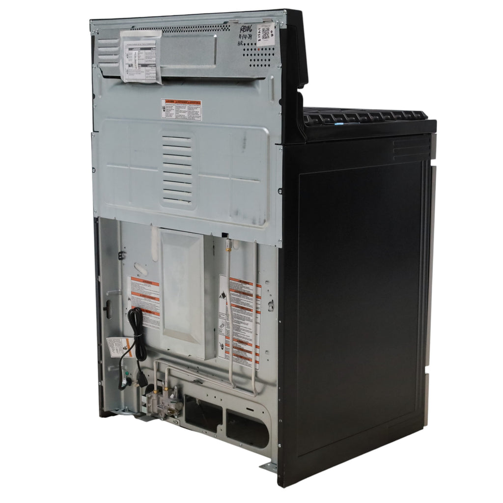 Stainless Steel with Printshield Finish KitchenAid 30-in 5 Burners 5.8-cu ft Self-cleaning Convection Oven Freestanding Natural Gas Range - Open Box