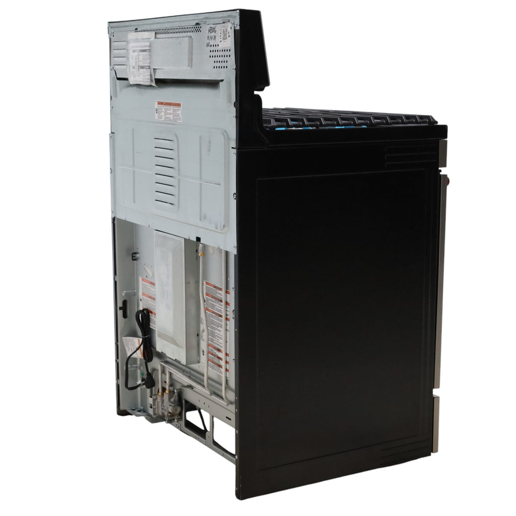 Stainless Steel with Printshield Finish KitchenAid 30-in 5 Burners 5.8-cu ft Self-cleaning Convection Oven Freestanding Natural Gas Range - Open Box