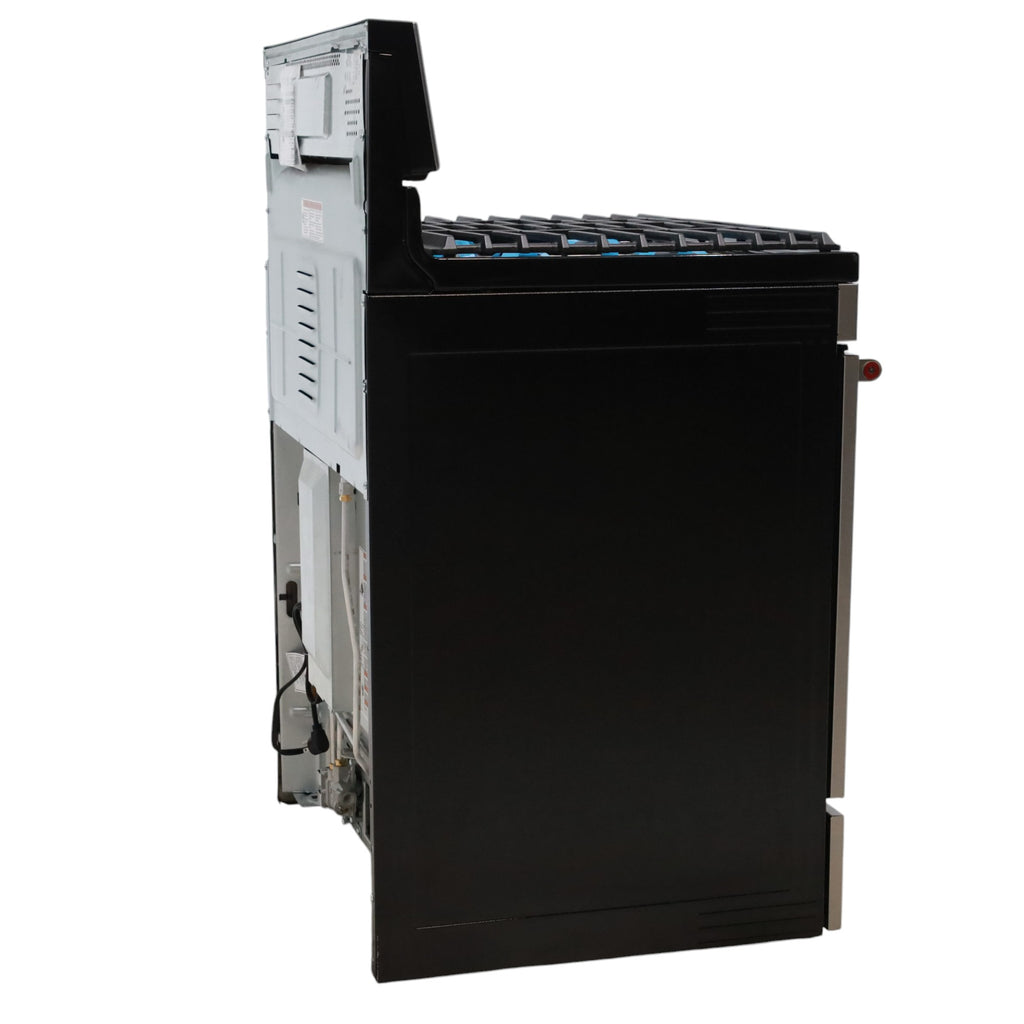 Stainless Steel with Printshield Finish KitchenAid 30-in 5 Burners 5.8-cu ft Self-cleaning Convection Oven Freestanding Natural Gas Range - Open Box