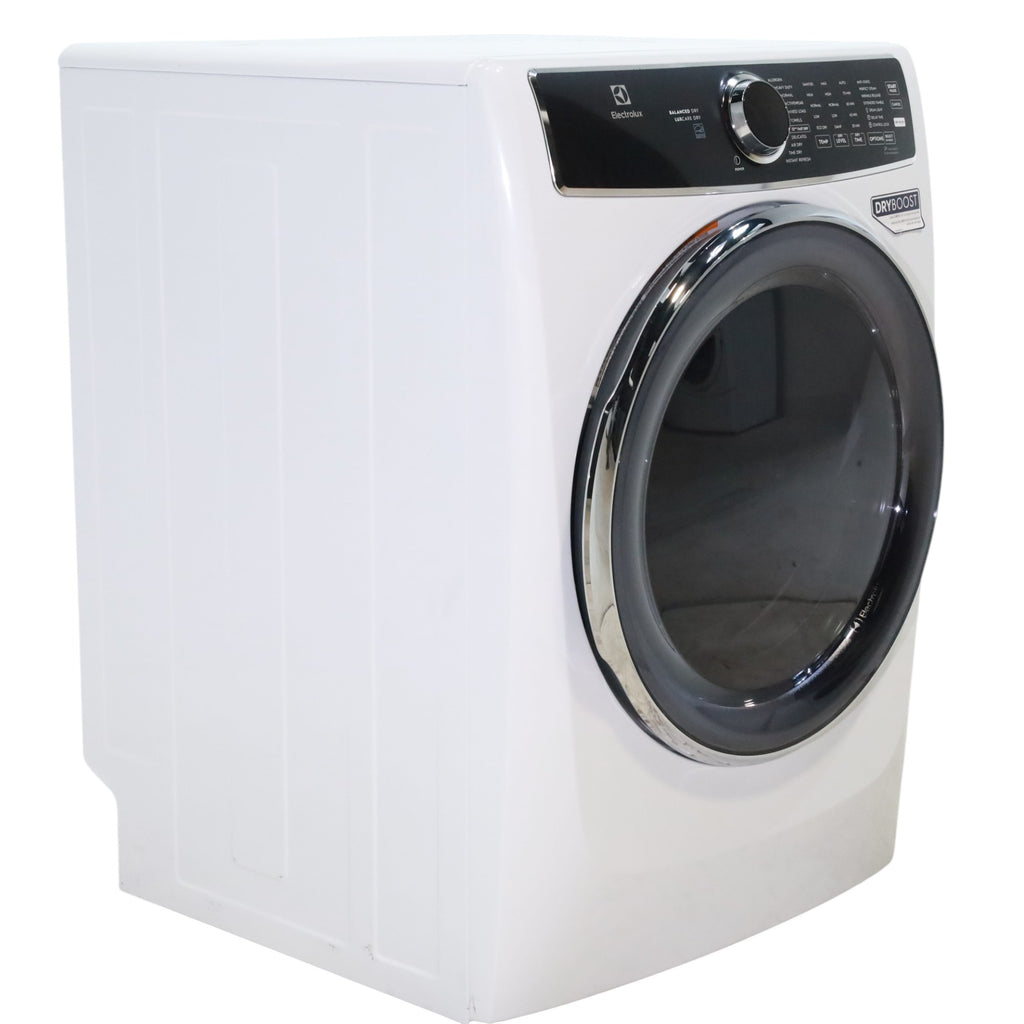 Pictures of ENERGY STAR Electrolux 8.0 cu. ft. Front Load Electric Dryer with Perfect Steam ELFE7637AW - Scratch & Dent - Minor - Neu Appliance Outlet - Discount Appliance Outlet in Austin, Tx